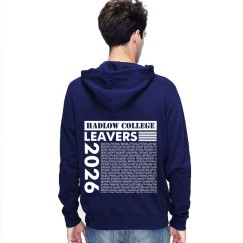 New Leavers Hoodie trendy side block column leavers list